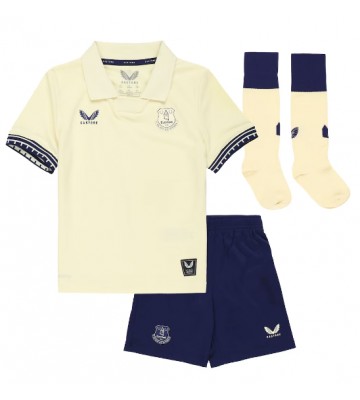 Everton Vitaliy Mykolenko #16 Udebanetrøje Børn 2025-26 Kortærmet (+ Korte bukser)